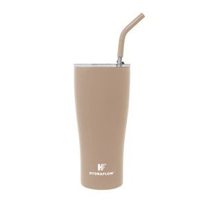 HYDRAFLOW Capri - 30oz Tumbler with Straw - Triple Wall Vacuum Insulated Tumbler